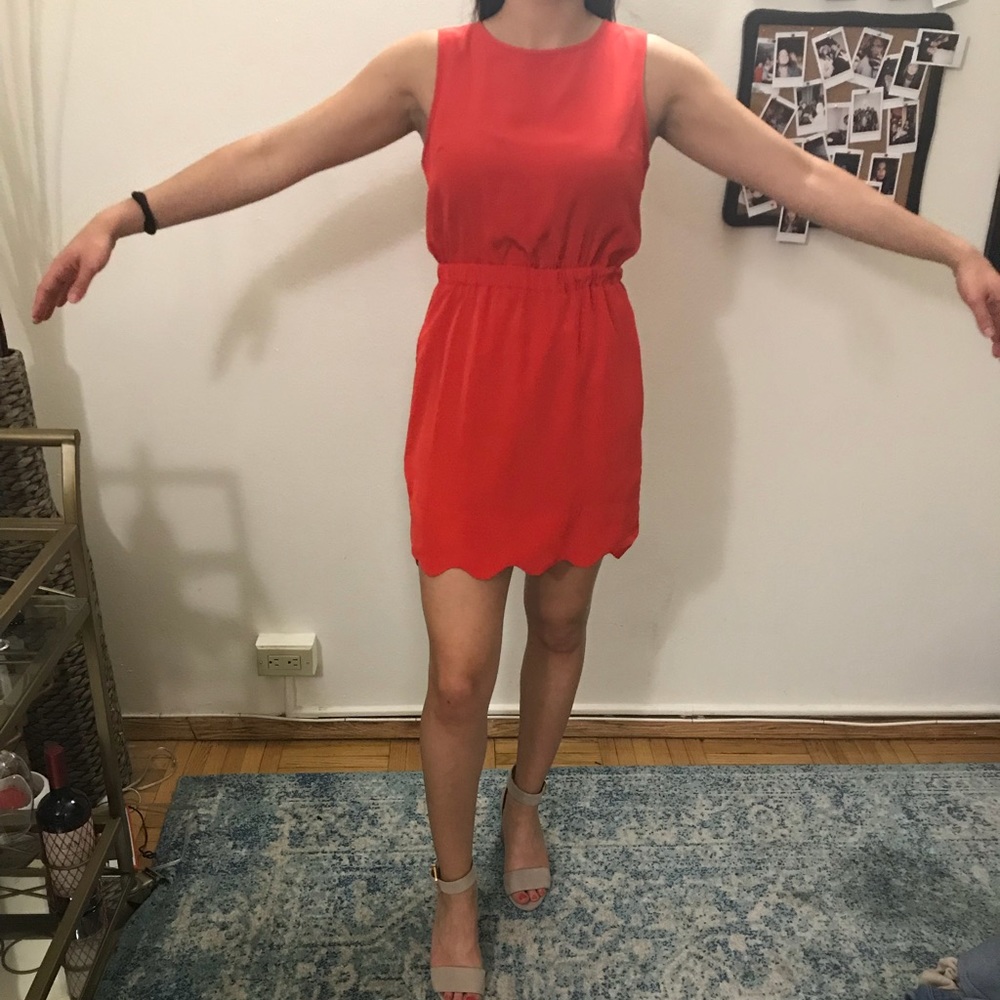 Never before worn , red Urban Outfitters dress